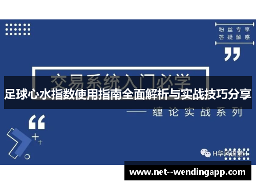 足球心水指数使用指南全面解析与实战技巧分享 足球心水指数使用指南全面解析与实战技巧分享